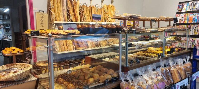 Comptoir pains viennoiseries