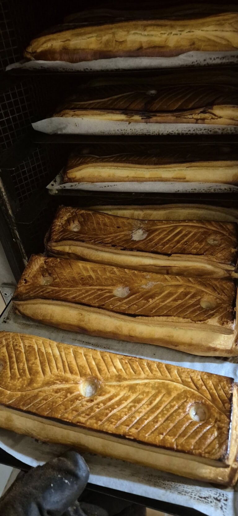 Galettes rois dorees