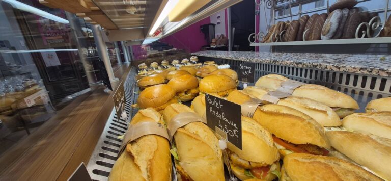 Sandwichs poulet andalouse