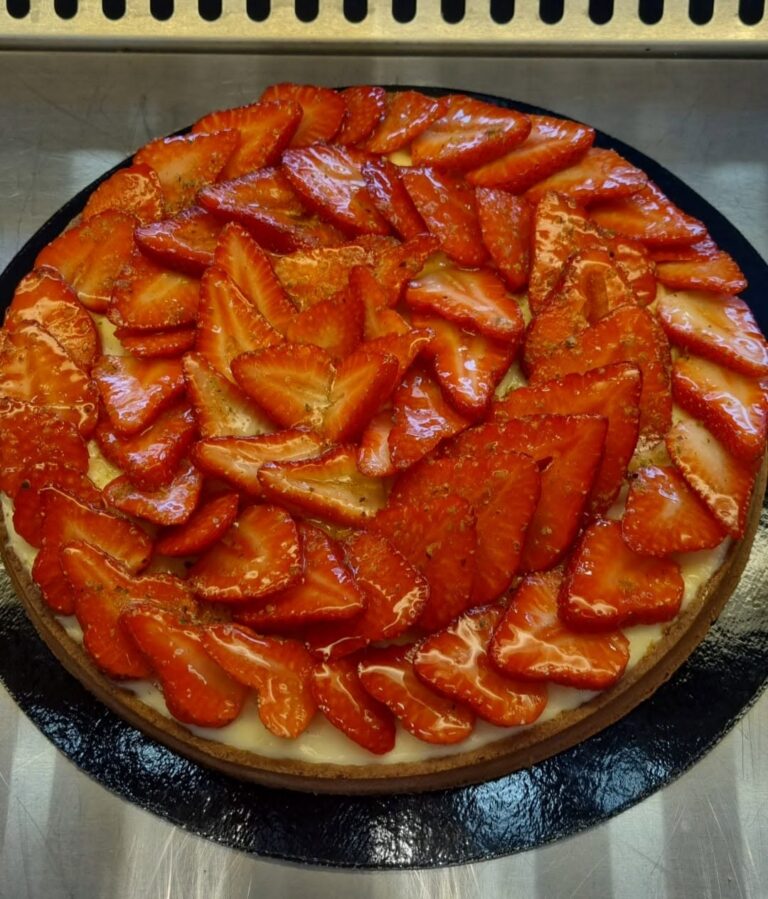 Tarte aux fraises