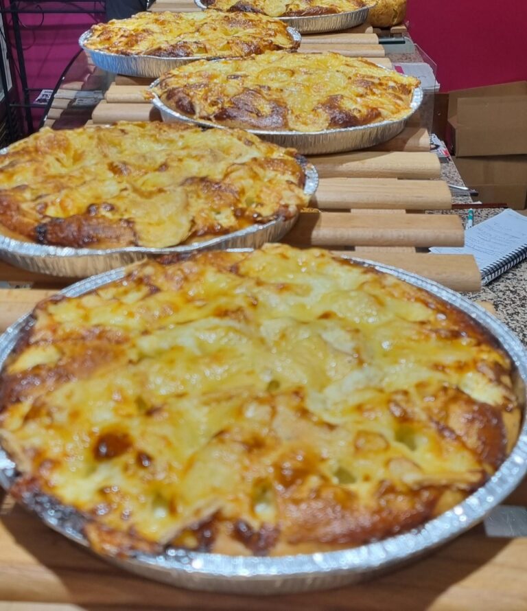 Tartes flambees fromage